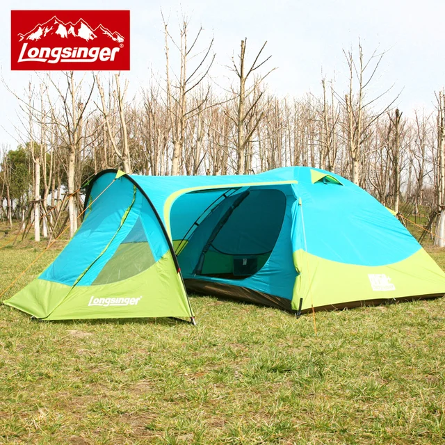 Cheap Longsinger 3 4 outdoor camping tent sunscreen