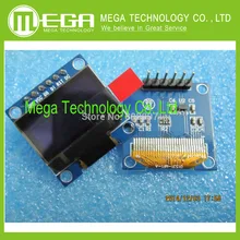 1 шт. 128X64 O светодиодный ЖК-дисплей светодиодный Дисплей модуль 0,9" SPI последовательный порт, синий цвет