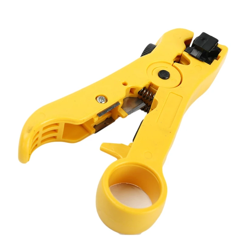 Multifunctional Cable Wire Stripper Electric Stripping Tools for UTP/STP RG59 RG6 RG7 RG11 Multi