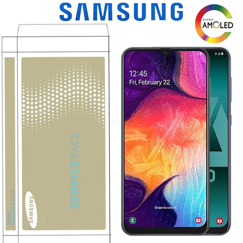 6,0 ''ЖК-дисплей для SAMSUNG Galaxy J4 плюс J4+ Дисплей J415 J415 J415F J415FN с Сенсорный экран дигитайзер в сборе