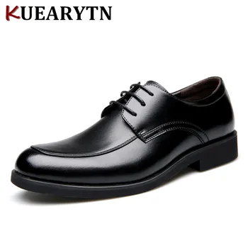 

2018 spring new men's classic business shoes dress men's shoes cowhide leather shoes casual soft-soled 0008