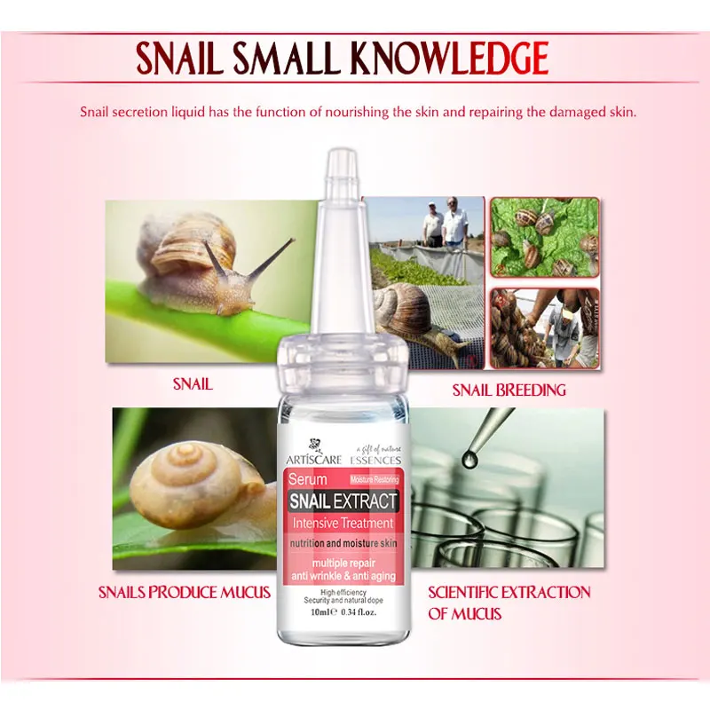 ARTISCARE Snail Essence против морщин Антивозрастной уход за кожей с сывороткой отбеливающий и увлажняющий восстанавливающий крем для лечения акне сыворотка