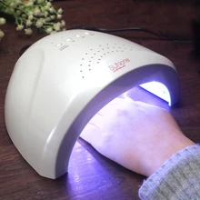 Promotion ! 48 W LED Lamp Nail Dryer For Nail Gel Polish Curing Nails Lamp Dryers Art Manicure Automatic Sensor US EU Plug
