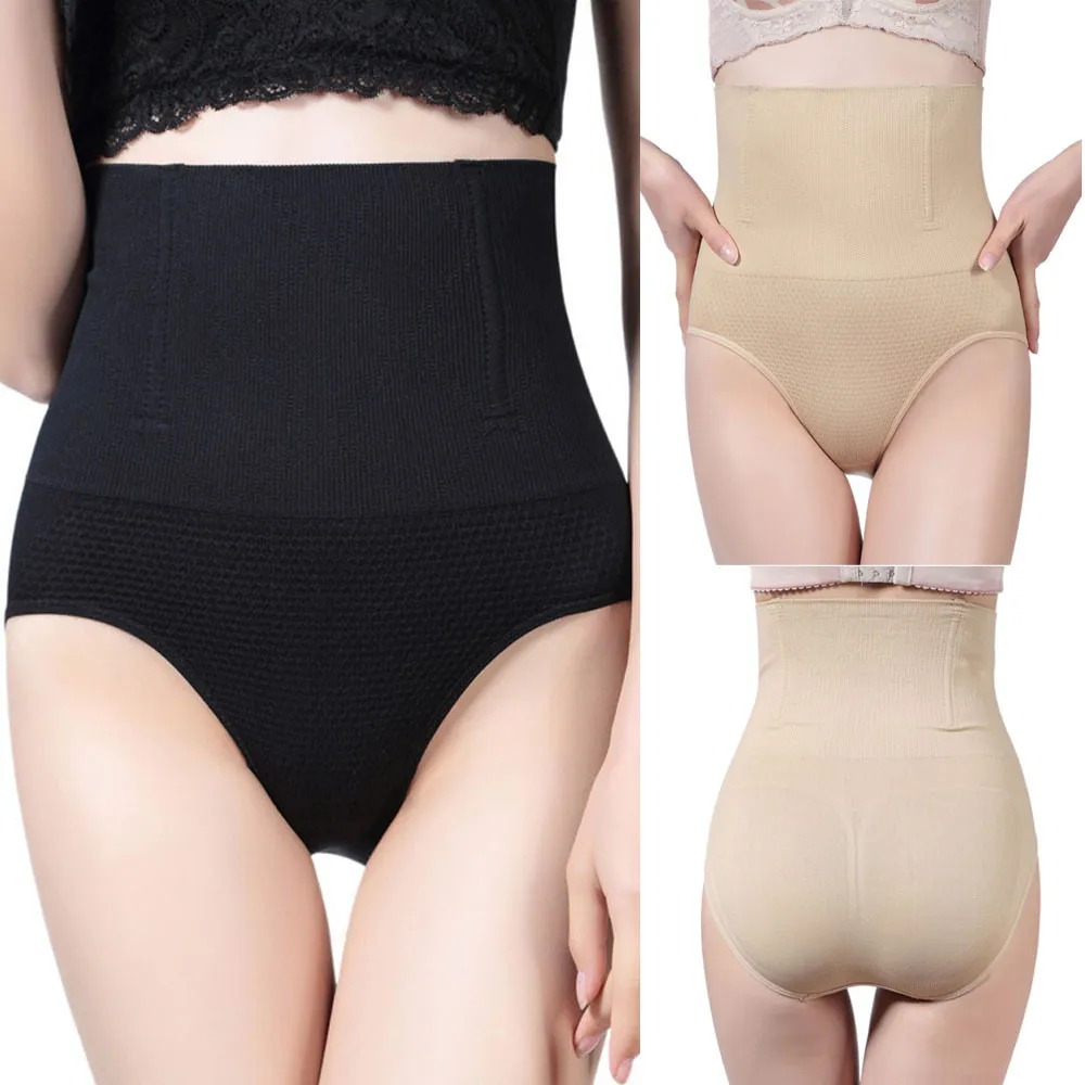 

CHANSGEND Lady High Waist Trainer One Piece Tummy Control Thong Underwear Seamless Shaper Shapewear 2019
