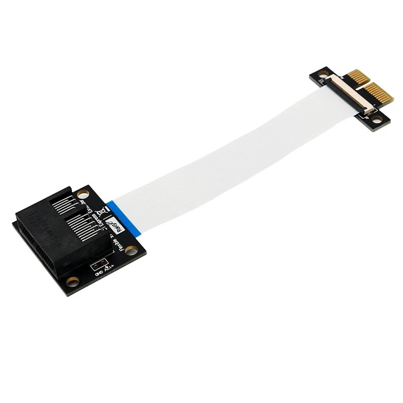 PCI Express E 1X в плоский кабель удлинитель позолоченный Соединительный адаптер PCIE для