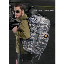 60 литров сумки многоцелевой рюкзак для путешествий, вместительная нейлоновые рюкзаки, сумки высокого качества водонепроницаемый 17-дюймовый с плоской панелью