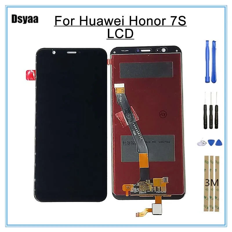 5 45 дюймов для Huawei Honor 7S ЖК-дисплей кодирующий преобразователь сенсорного экрана в