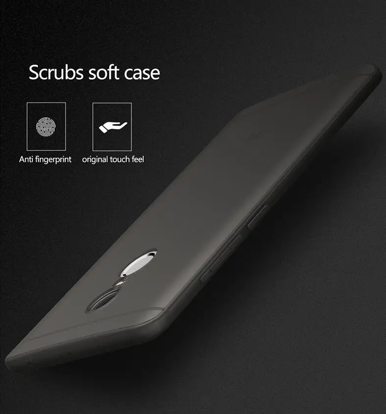 

High Quality Redmi 4X Antishock Soft TPU Phone Case for Xiaomi Redmi Note 4 / Note 4X Ultra-thin Protective Cover Case Black