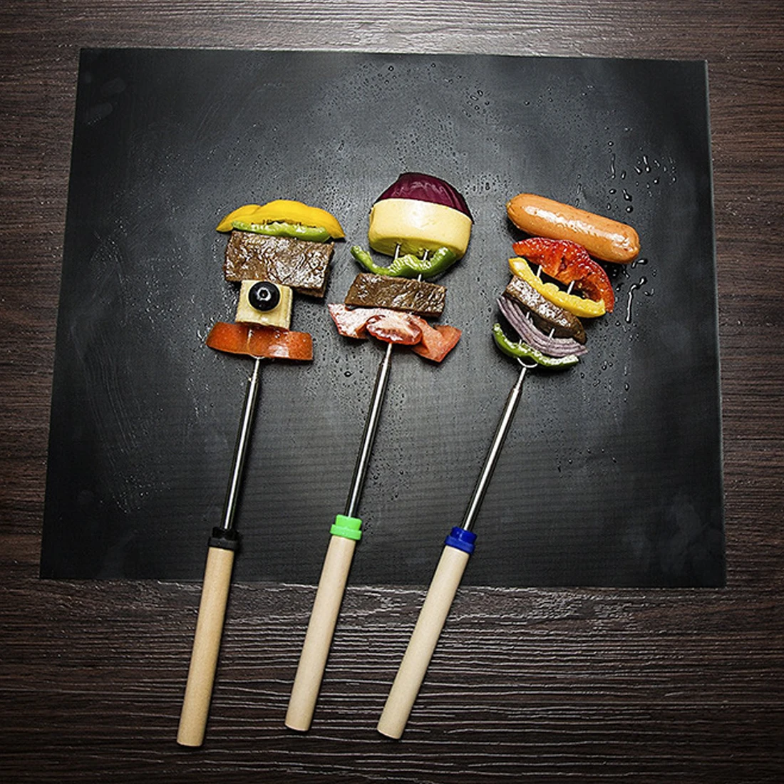 2/4/5 шт. термостойкий Коврик для гриля и барбекю|bbq mat|non-stick matreusable baking mat |