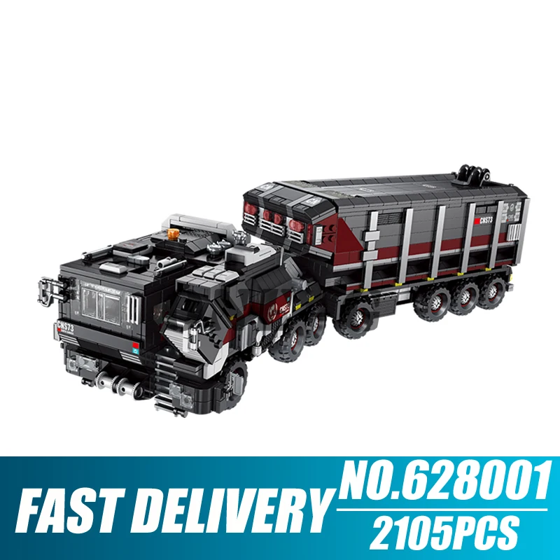 

Building blocks 628001 2105pcs Compatible with legoingly Technology The Earth Truck figures Educational toys for children