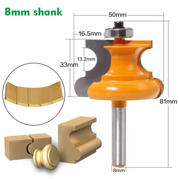 

Tool Edge Moulding Arden Router Bit 8mm" Shank