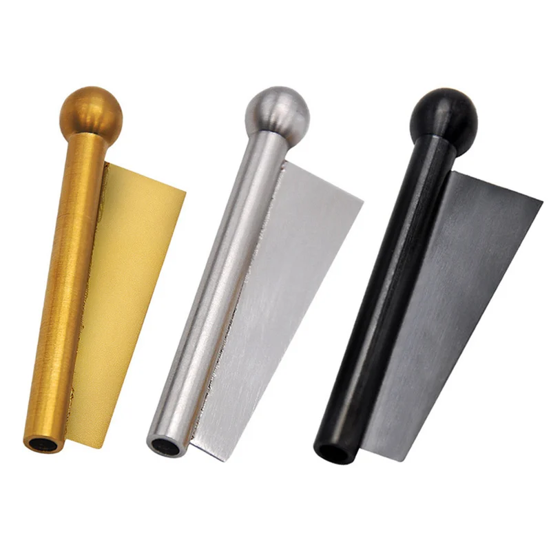 

New Design Metal Nasal Snuff Sniffer Straw Snorter Snuffer tube With Blade edge