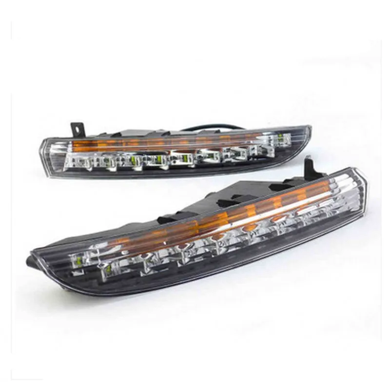 Turn Signal 12v LED Auto Car DRL daytime running lights Bumper Front