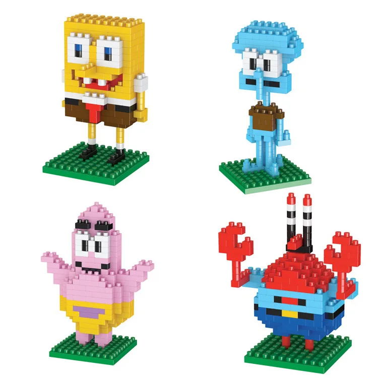 SpongeBob SquarePants designs diamond block 170 pcs easy play toy