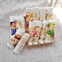 Ангел Лоскутная Детская цифровая печать живопись ткань хлопок ручная окрашенная шитье Сделай Сам Лоскутная ручная вышивка стеганая сумка Tecido