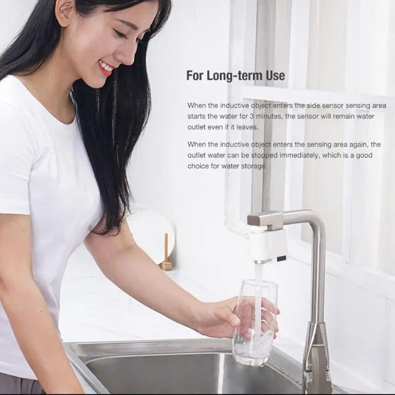 Xiaomi Zajia водонагреватель перелив умный датчик крана инфракрасное водное энергосберегающее устройство кухонная насадка удлинитель крана