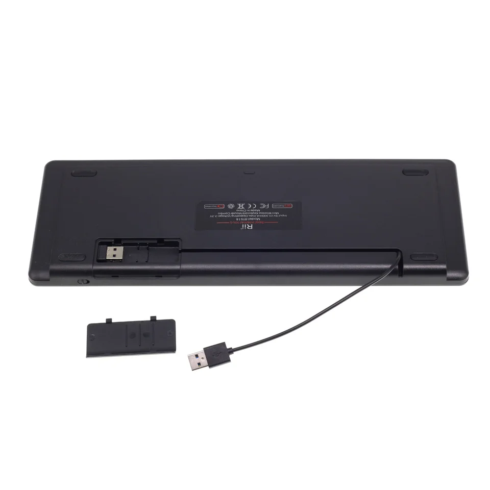 Беспроводная мини клавиатура Rii K18 с USB 2 4 ГГц многофункциональной сенсорной