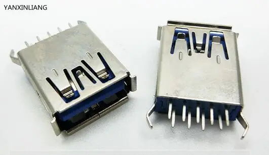 5 шт. USB 3 0 гнездовой разъем типа A 9 контактный с вертикальной линией | Обустройство