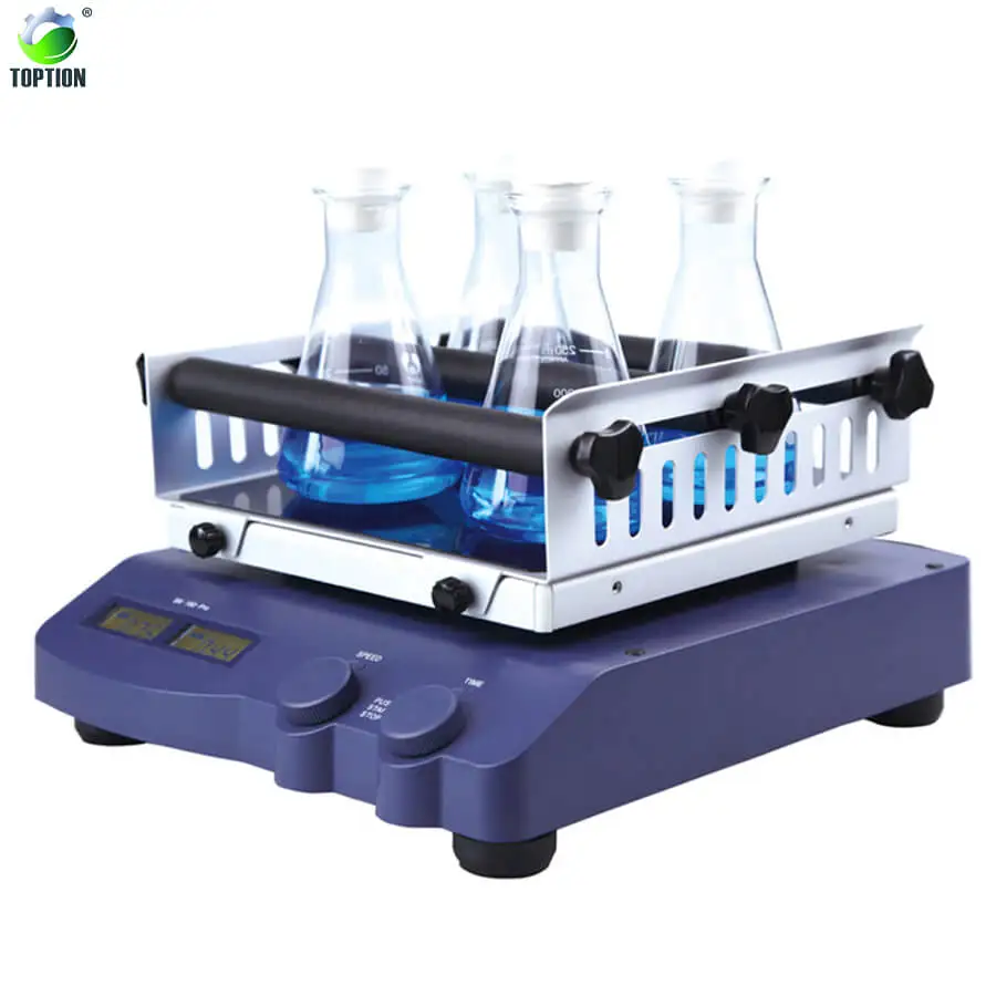 4mm 100 800rpm Orbital Shaker LCD Digital Display Laboratory Electronic