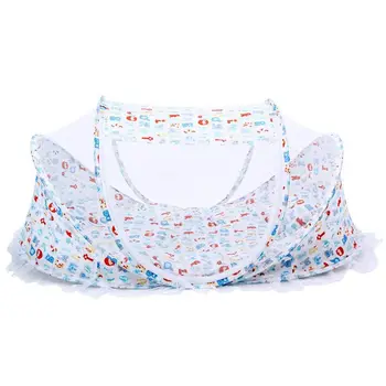 

Summer Foldable Mosquito Tent Home Travel Cradle Bed for Baby Child-White