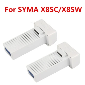 

2PCS /Lot for Syma X8SW X8SC RC Quadcopter Battery 7.4V 2000mAh Lithium Battery Quadcopter Drone Longer Fly Time