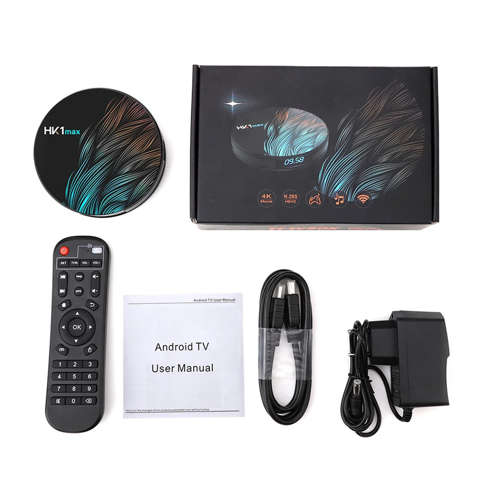 QHDTV 1 год IPTV Франция арабский ящик HK1 MAX Android 9,0 4G+ 32G BT двухдиапазонный Wi-Fi передатчик для интернет-телевидения Франция арабский Бельгия голландский QHDTV