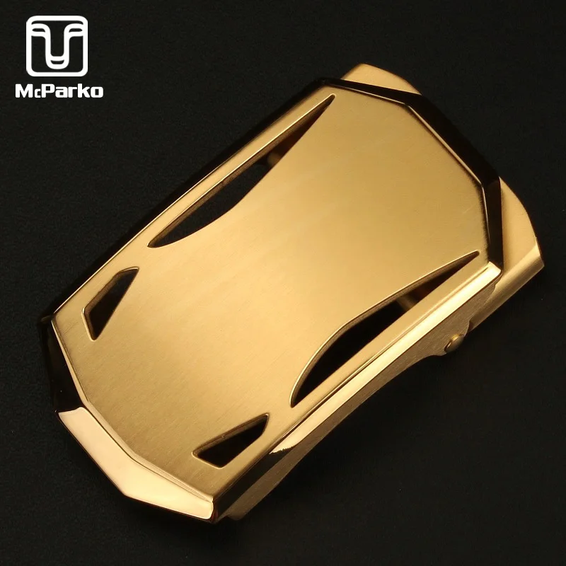 

McParko Luxury men belt buckles automatic Stainless steel buckle without belt Casual automatic buckle 35mm High quality Metal