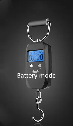 Мини-весовой портативные электронные весы Масштаб 50кг портативный высокая точность Домашний экспресс пружинные Весы - Цвет: Battery mode