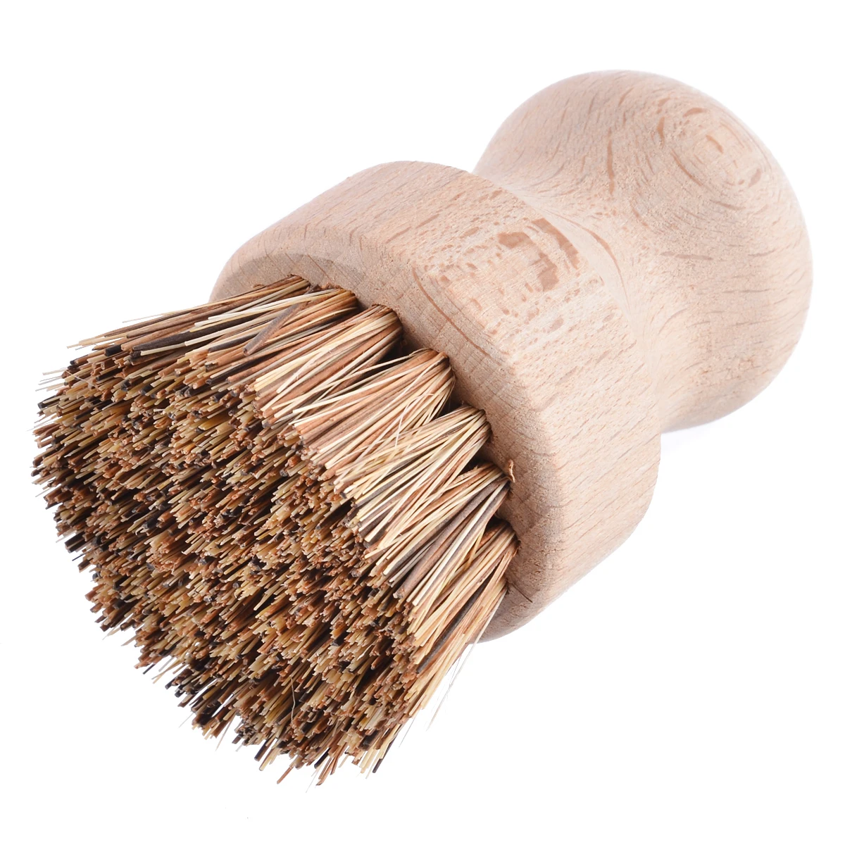 1pc Handheld Wooden Brush Dish Bowl Cleaning Brushes Household Chores Rub Cleaning Tool