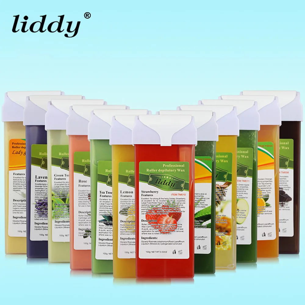 

New 150g Arrival Roll On Hot Depilatory Wax Cartridge Heater Waxing Hair Removal Remove