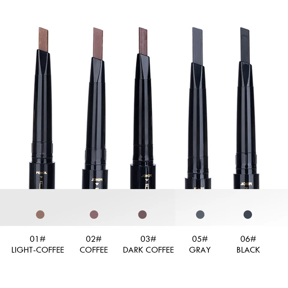 Eyebrow Enhancer With Stencil Eyes Make Up Tools Cosmetics Natural Long Lasting Paint Waterproof Black Eyebrow Pencileup