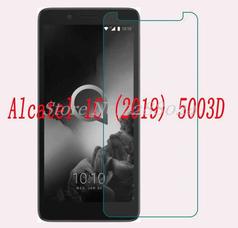 Закаленное стекло 9H для смартфона Alcatel 1C (2019) 5003D 4 96 дюйма Взрывозащищенная