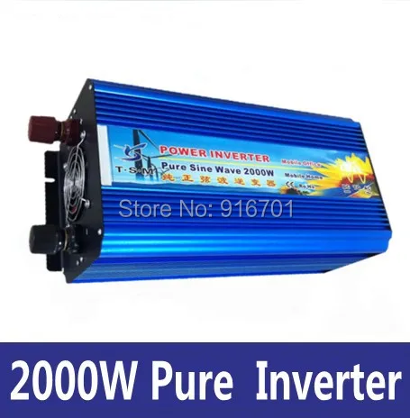 

12v dc to 230v ac inverter 2000W pure sine wave 12v dc a ac 230v inversor 2000W de onda sinusoidal pura