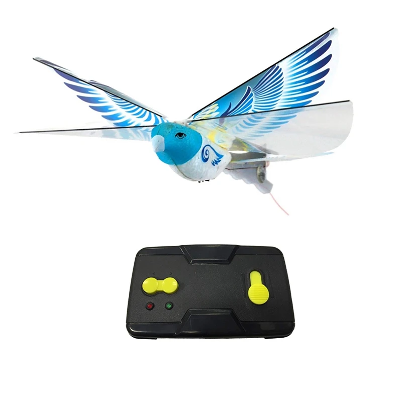 Пульт дистанционного управления led птица моделирование хлопание крыла полета индукция птица электрический Орел Дистанционное управление