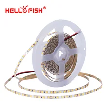 Высокая яркость CRI 90 5 мм 2835 Светодиодный диодный светильник DC 12 В гибкий светильник в полоску 5 м 600 светодиодный ленточный светильник s& светильник ing Hello Fish