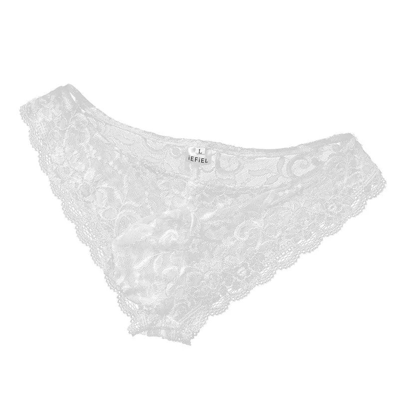 hosiery socks Sissy Lace Floral Sexy Panties Mens Briefs Gay Underwear Bulge Pouch Underpants Low Rise Briefs Sissy Lingerie for Man Nightwear c strings underwear