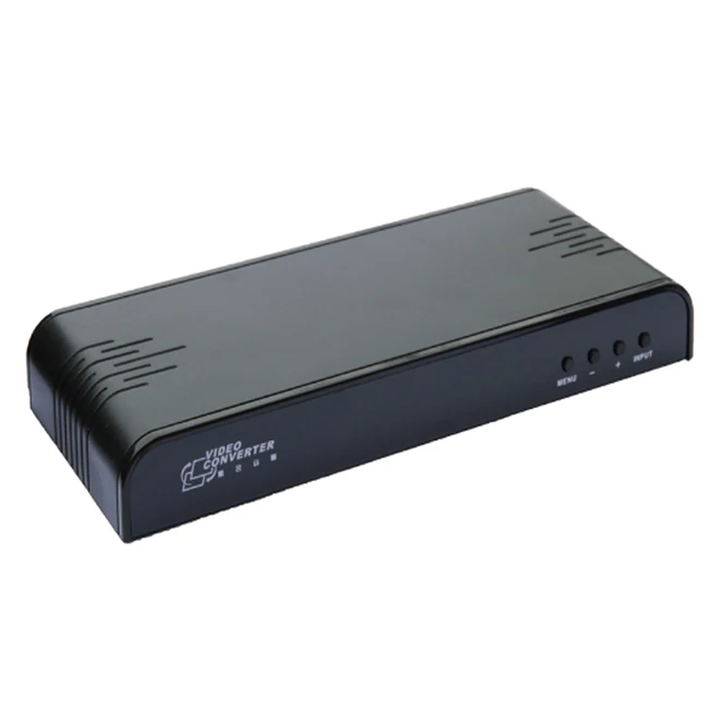 HDmatters VGA Component Ypbpr composite AV to HDMI converter Scaler Mixed inputs Switcher for PC laptop DVD STB