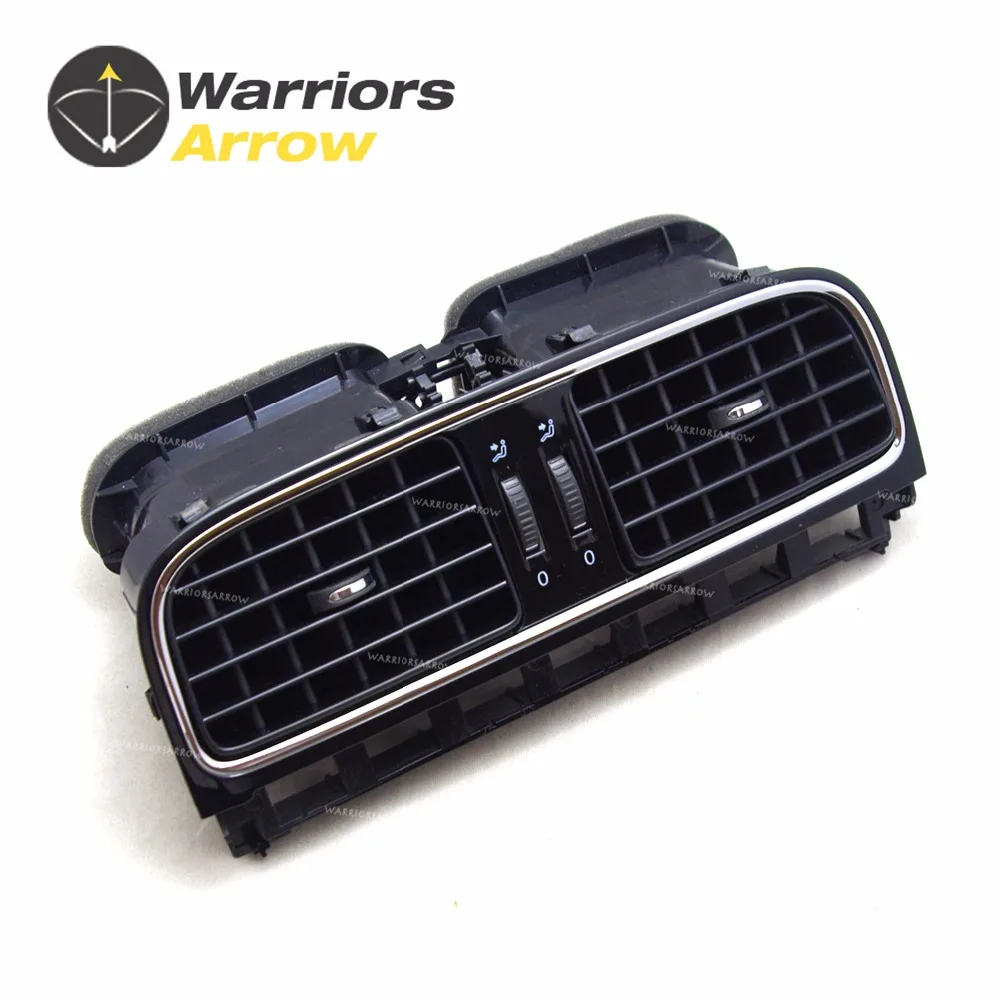

6RD819728 For VolksWagen Polo MK8 2010 2011 2012 2013 Black Center Dashboard Air Conditioning Outlet Vent