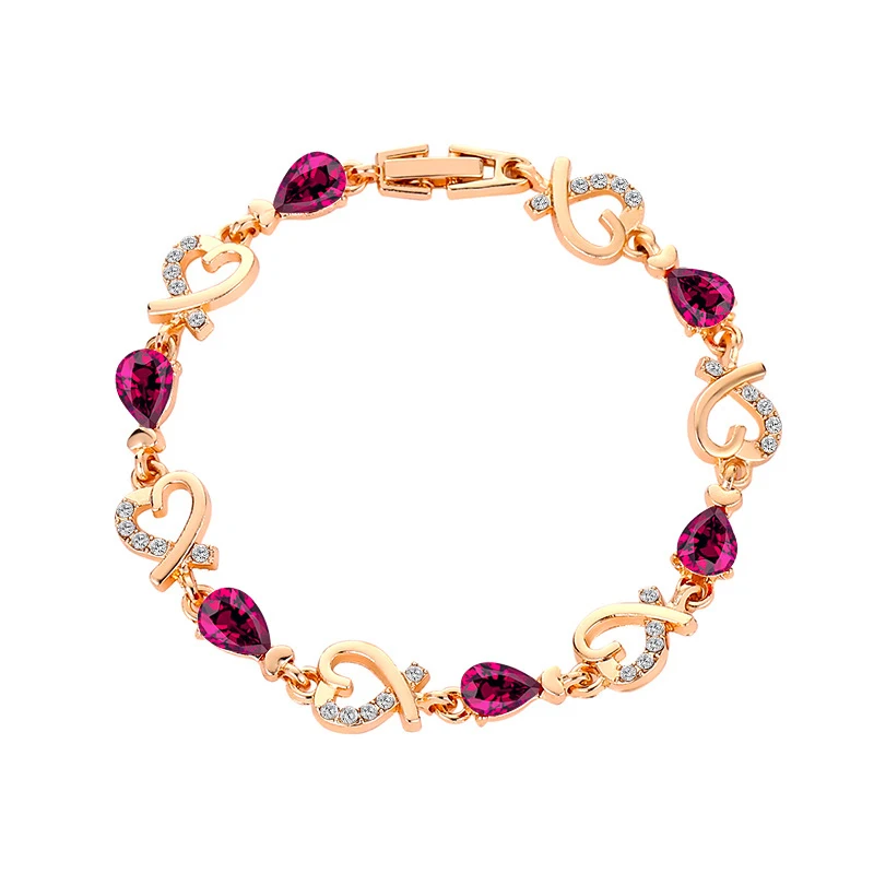 5 Colors Austrian Crystal Beautiful Bracelet