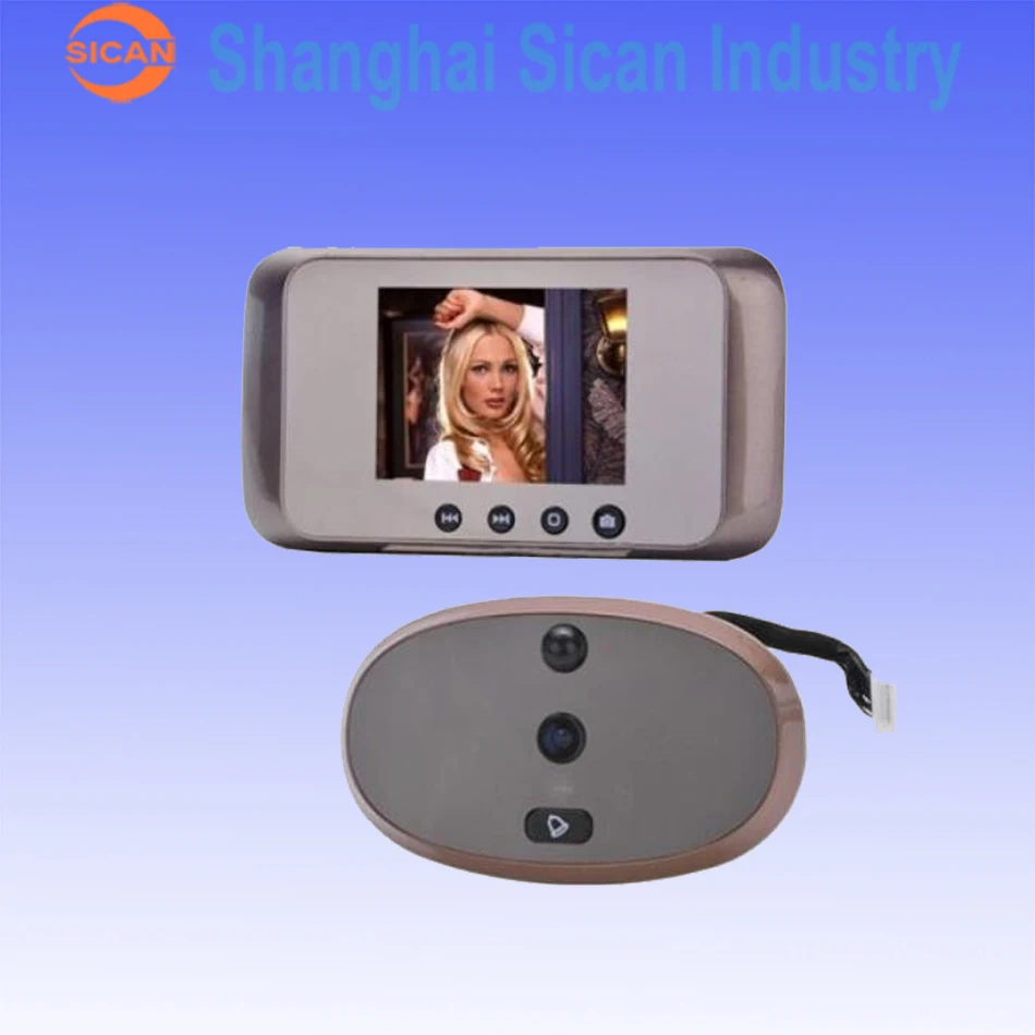 

Electronic Digital Door Peephole Viewer Doorbell 3.5" TFT Monitor IR Camera new