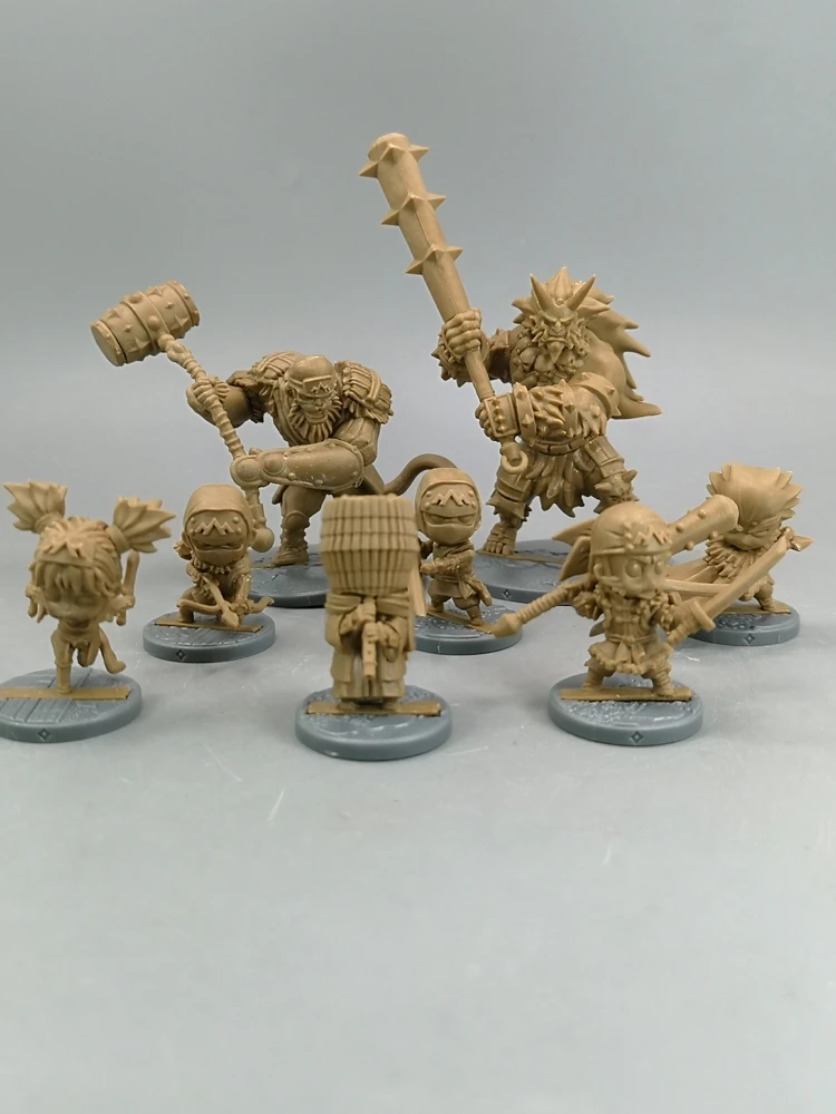 

New Die-casting Resin High Quality Goods Dungeons And Dragons Board Games Run Group Battle Flag Character Chess Free Delivery