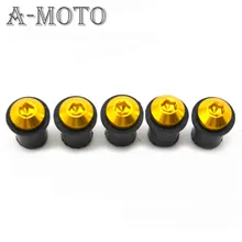 universal The latest CNC motorcycle parts Windshield Windscreen Bolt cncld Windscreen Bolt motorcycle Swingarm Spools slider