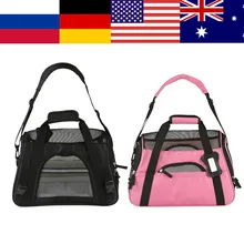 Дышащая ПЭТ наружная переноска для щенка дорожная сумка для собак Съемная опорная плита сумка