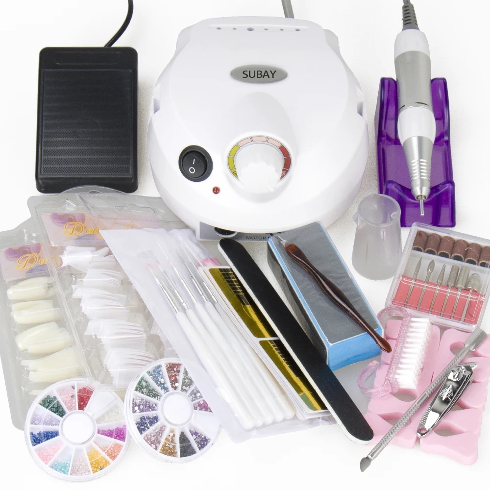Nail Art Manicure Tools 30000RPM Electric Nail Drill Machine & Nail Art