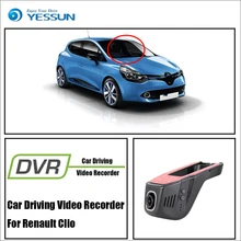 YESSUN Автомобильный видеорегистратор, цифровой видеорегистратор, фронтальная камера, тире, не обратный, парковочная камера HD 1080P для Renault Clio