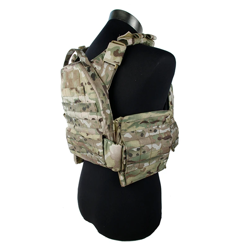 TMC FPC Tactical Vest FLPC Flowing Light Plate Carrier Body Armor Camo Cordura Airsoft Tactical Gear 3103