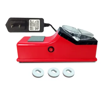 

Electric Knife Sharpener Automatic Easy Fast Ceramic Knife/Scissor Sharpening Machine Grinder Kitchen Supplies