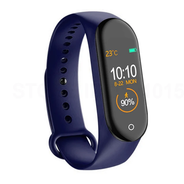 

M4 Smart Band Heart Rate Blood Pressure Monitor Pedometer Sports Bracelet IP67 Waterproof Health Fitness Bracelet PK Mi Band 4