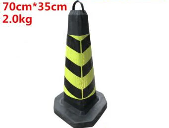 

70cm PVC road cones customized traffic advertising roadblocks, anti-collision ground cones,reflective safety cones