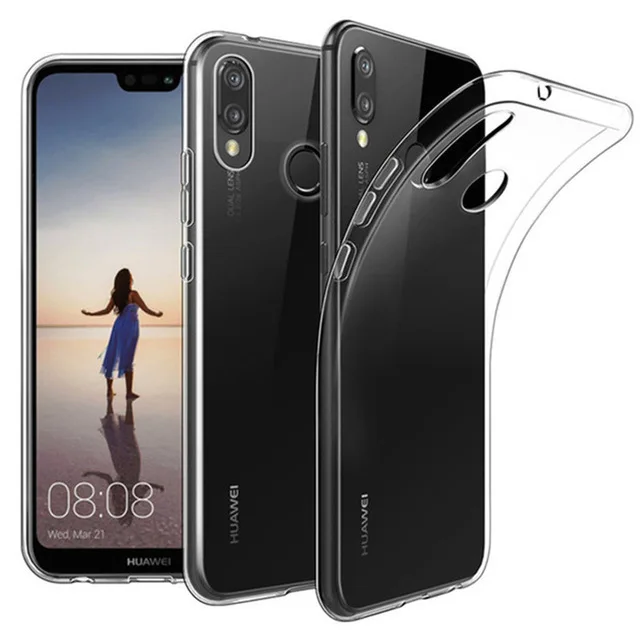 

0.3mm Crystal Soft Silicone Transparent TPU Case For Huawei P30 P20 Pro P10 P9 Plus Nova 4E 3E Ultra Slim Protective Back Cover
